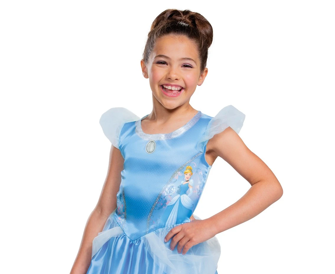 Strój Cinderella Basic Plus- Disney (licencja), rozm. S (5-6 lat) KK
